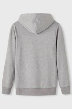 NAME IT Nkmnesweat Hood - Hoodie - Grey Melange -Gant shop 4337a96ea7c94ffabb00800a7721dfd2