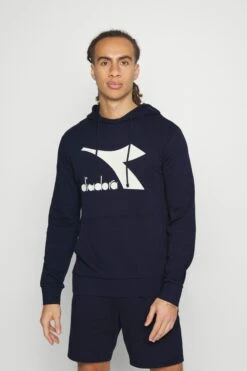 Diadora Hoodie Chromia - Hoodie - Classic Navy
