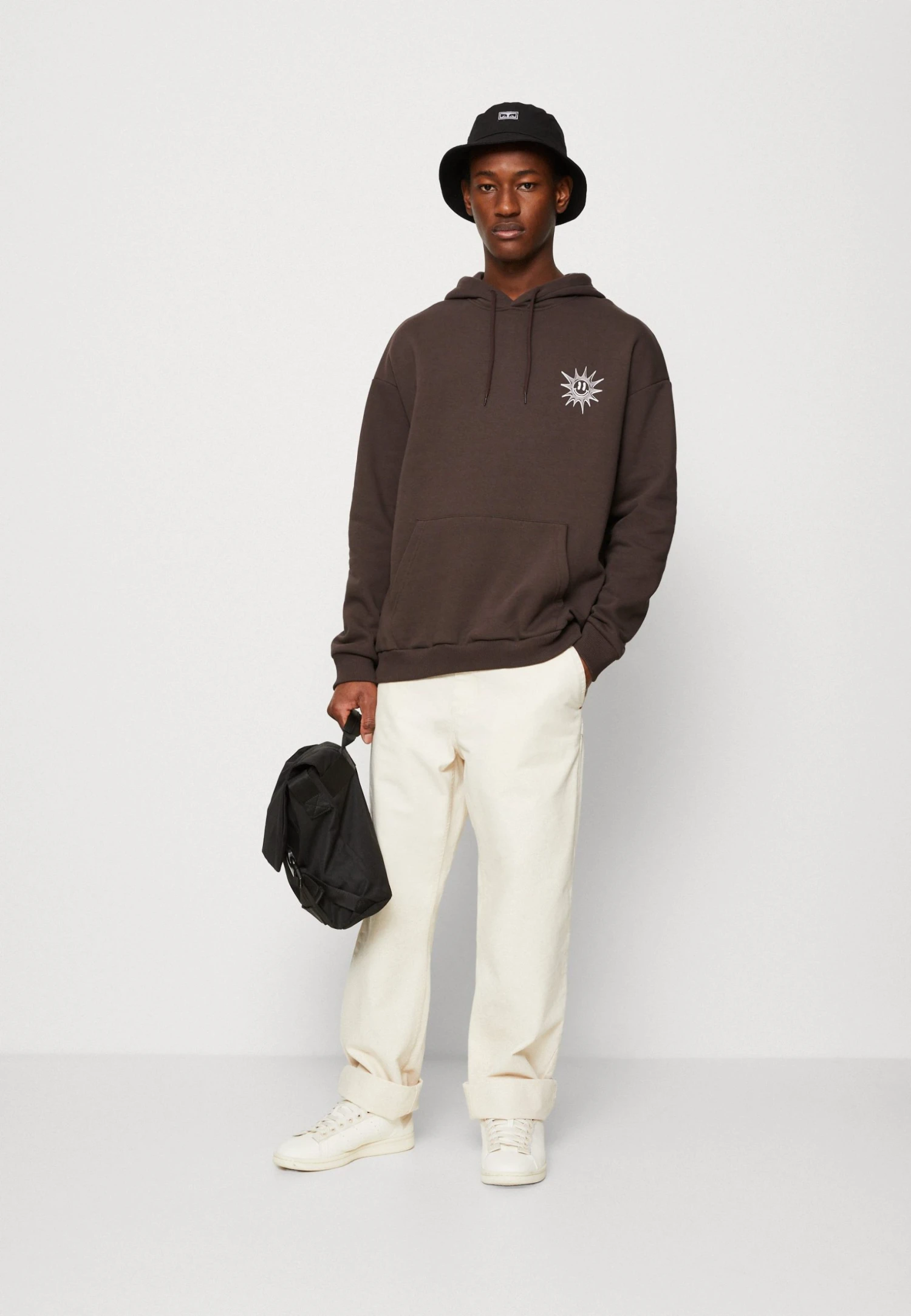 YOURTURN Unisex - Hoodie - Brown 4 YOURTURN Unisex - Hoodie - Brown - Bilde 2
