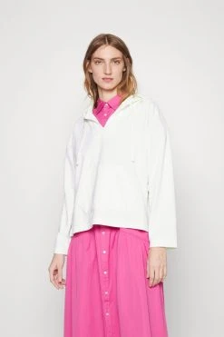 Polo Ralph Lauren Terry Tunic-Long Sleeve-Sweatshirt - Hoodie - Deckwash White