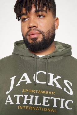 Jack's Sportswear Printed Hoodie - Sweatshirt - Light Army -Gant shop 44e67e58614a4b8880e5d7ef19120389 scaled