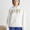 Gant Rel Logo Hoodie - Sweatshirt - Eggshell 1 Gant Rel Logo Hoodie - Sweatshirt - Eggshell -Gant shop 44f3e4af5cc6486fbf5284d57d5e4d18