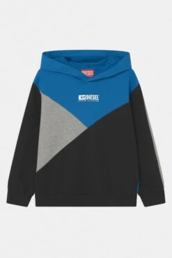 Diesel Over - Hoodie - Princess Blue