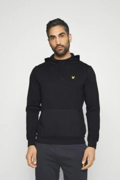 Lyle & Scott Fly Hoodie - Sweatshirt - Jet Black