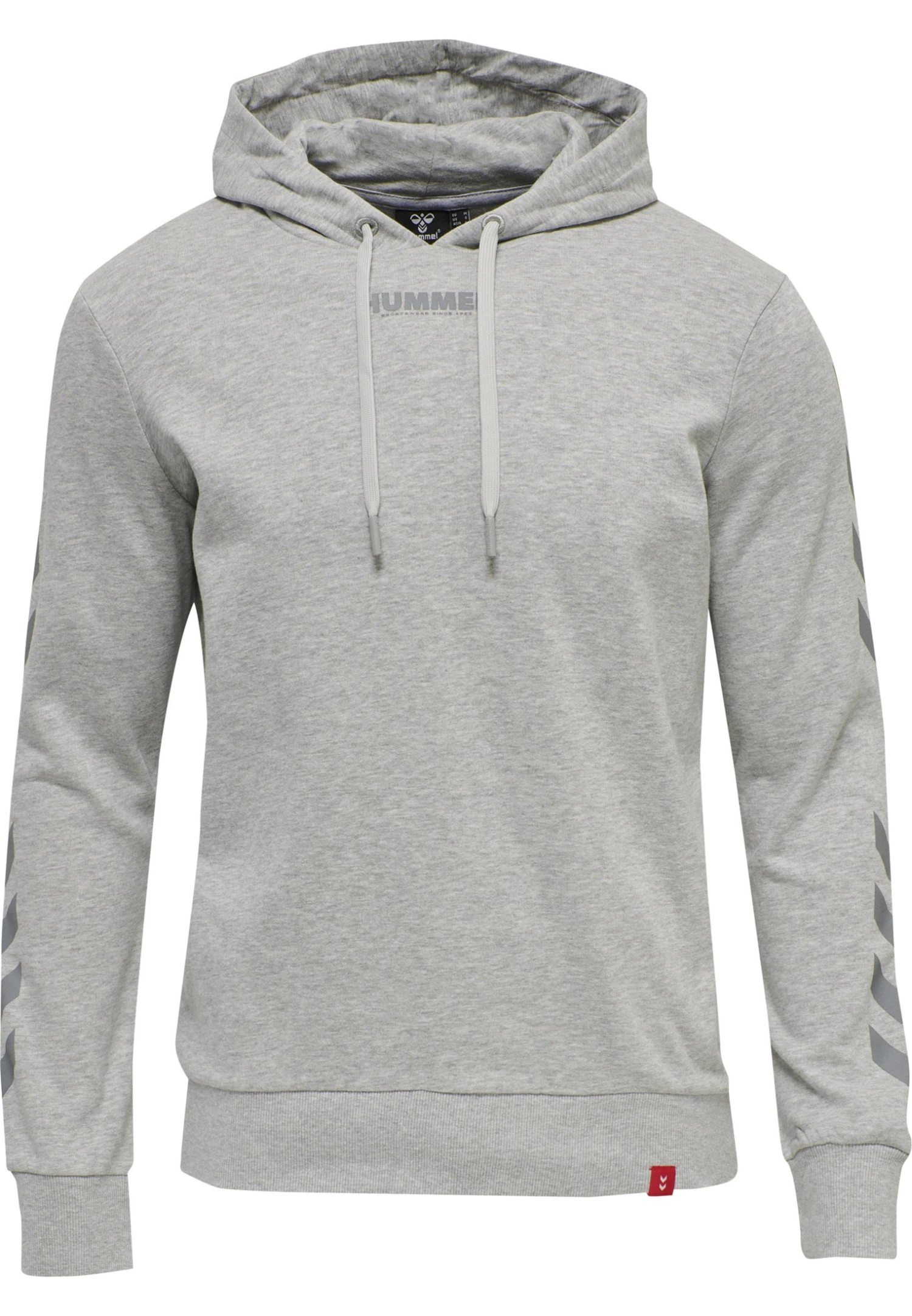 Hummel Hmllegacy - Hoodie - Grey Melange 4 Hummel Hmllegacy - Hoodie - Grey Melange - Bilde 2