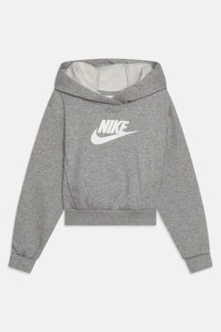 Nike Sportswear Club - Hoodie - Dark Grey Heather/White