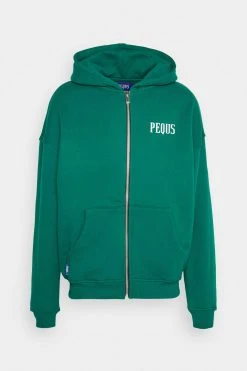 Pequs Island Of Heartbreaks Zip Hoodie Unisex - Sweatjakke - Green -Gant shop 476df228815d421f895a983e896b82cc scaled