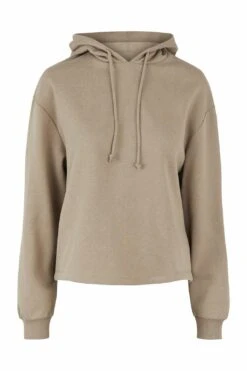 Pieces Pcchilli - Hoodie - Silver Mink