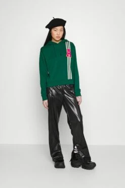 Adidas Originals Varsity Small Logo Hoodie - Sweatshirt - Dark Green -Gant shop 48b61863698443dd8ed74bec583caea7 scaled