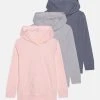 Friboo 3 Pack - Hoodie - Pink/Grey/Blue -Gant shop 492884cab1dd48b691d226d55d7b4f9f