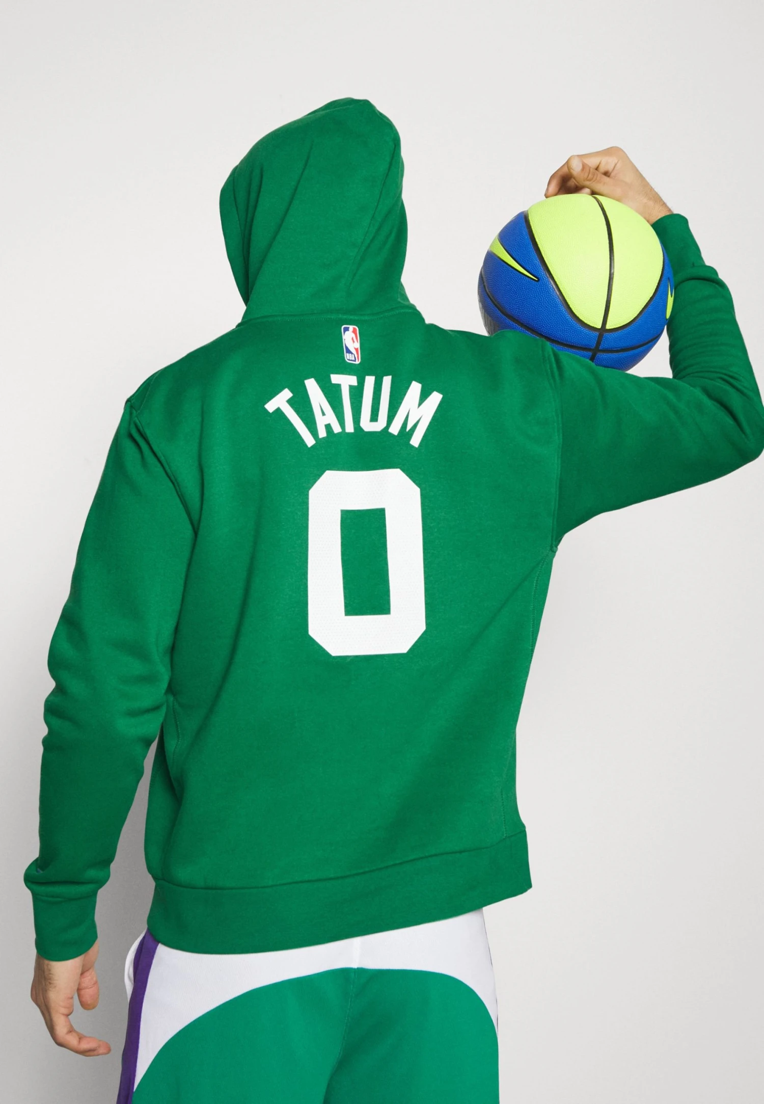 Nike Performance Nba Boston Celtics Jayson Tatum Name And Number Hoodie - Klubbklær - Clover 6 Nike Performance Nba Boston Celtics Jayson Tatum Name And Number Hoodie - Klubbklær - Clover - Bilde 4