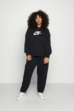 Alternative view of Nike Sportswear Club - Hoodie - Black/White