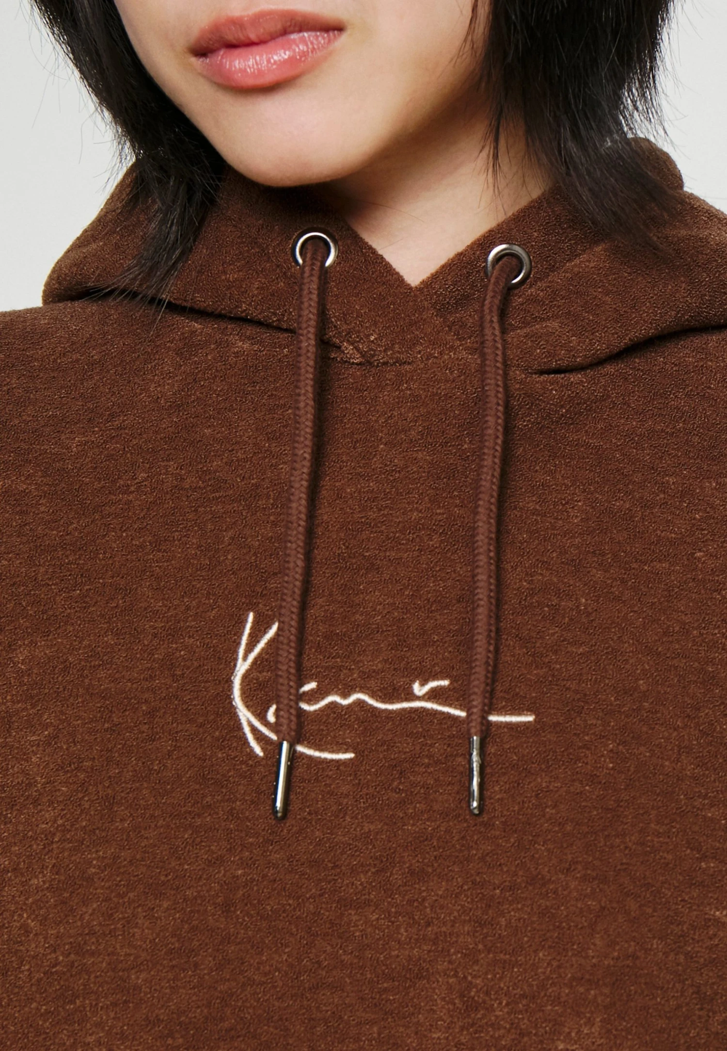 Karl Kani Small Signature Hoodie- Sweatshirt - Brown 9 Karl Kani Small Signature Hoodie- Sweatshirt - Brown - Bilde 7