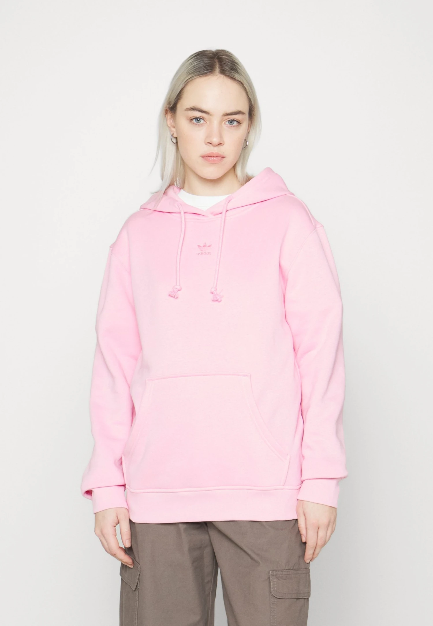 Adidas Originals Adicolor Essentials Hoodie - Hoodie - True Pink 5 Adidas Originals Adicolor Essentials Hoodie - Hoodie - True Pink - Bilde 3