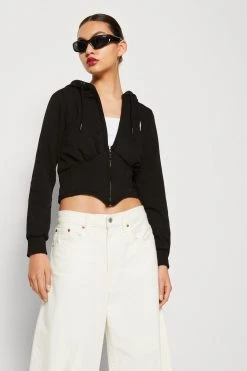 Karl Kani Corset Hoodie Black - Sweatjakke - Black -Gant shop 4a22042966fc40debb7bd0a65c3dbebe scaled