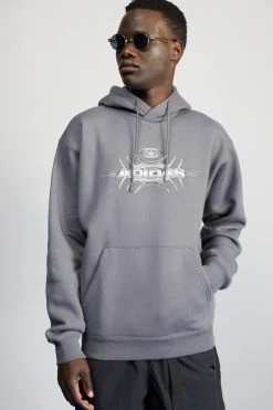 Adidas Originals Hoodie - Hoodie - Grey Five