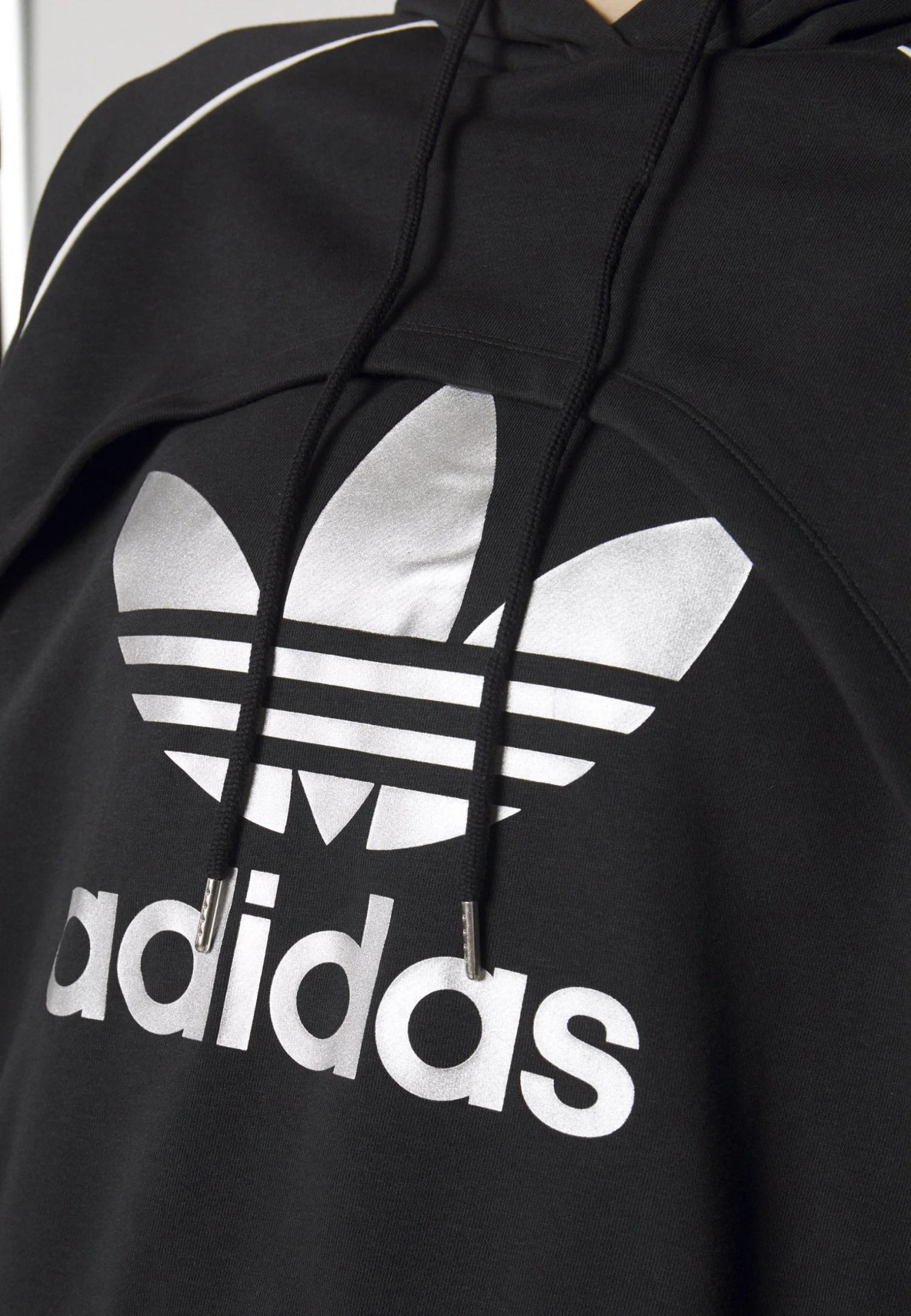Adidas Originals Big Logo Hoodie 2 In 1 - Sweatshirt - Black 12 Adidas Originals Big Logo Hoodie 2 In 1 - Sweatshirt - Black - Bilde 10