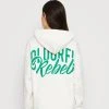 COLOURFUL REBEL Back Logo Clean Hoodie - Sweatshirt - Off White -Gant shop 4c82fc172b144e03bb0c74e888203e69