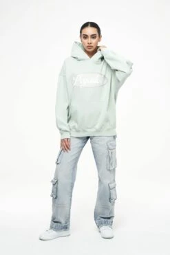 Pegador Mellie Oversized Hoodie Vintage - Sweatshirt - Washes Milky Green -Gant shop 4cafa25b4eff4347bb2413121a850a7c scaled