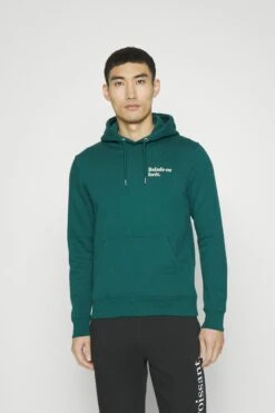 Les Petits Basics Hoodie Balade En Forêt Unisex - Sweatshirt - Glazed Green