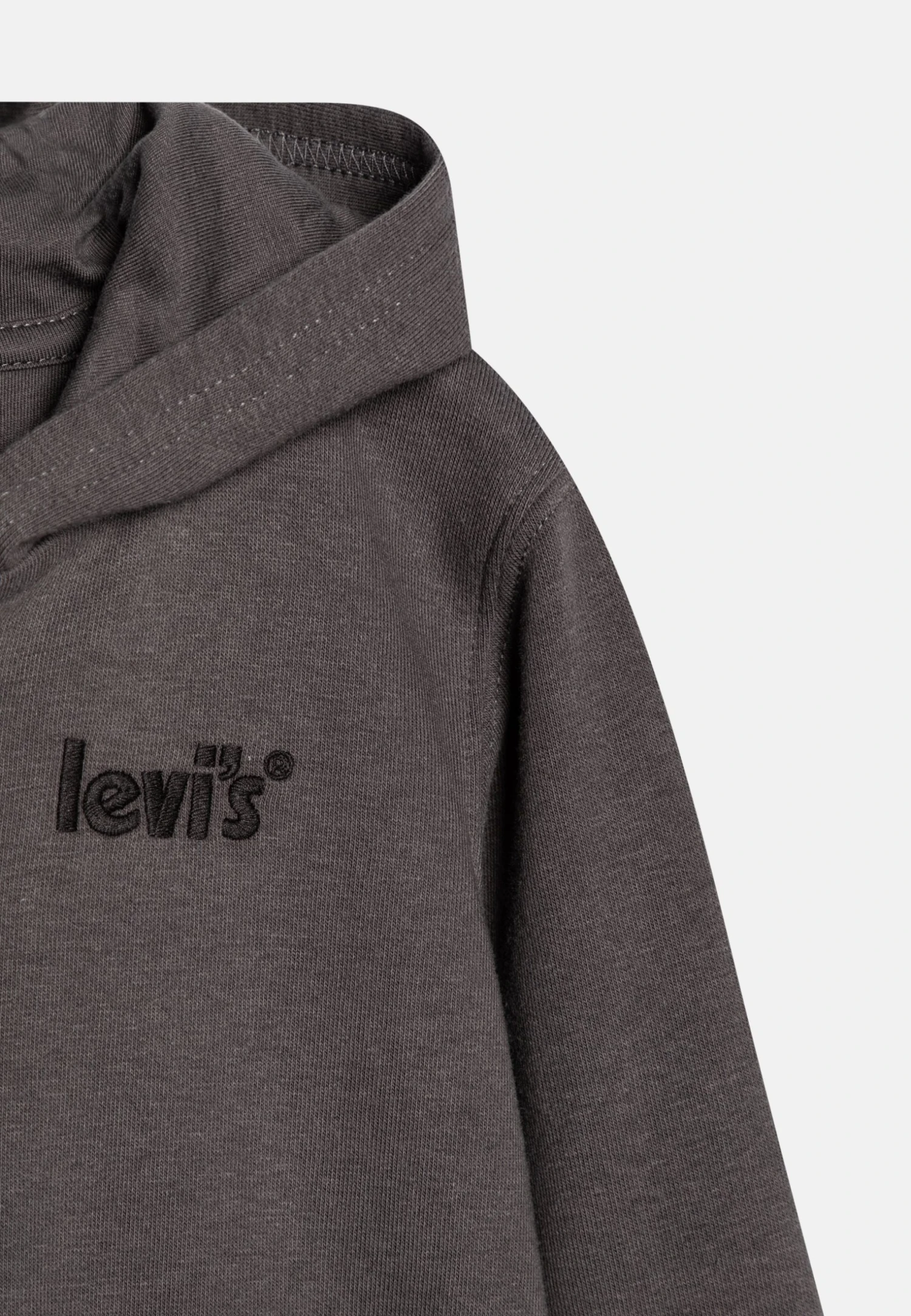 Levi's Logo Full Zip Hoodie - Sweatjakke - Dark Shadow 4 Levi's Logo Full Zip Hoodie - Sweatjakke - Dark Shadow - Bilde 3