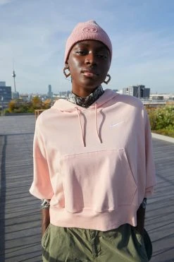 Nike Sportswear Hoodie - Hoodie - Arctic Orange/White