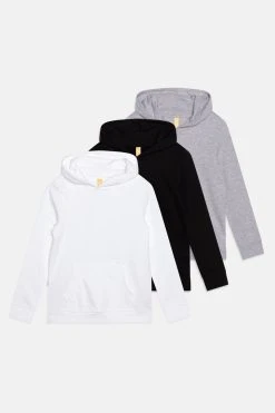 Friboo 3 Pack - Hoodie - Multi-Coloured/ Black/Grey