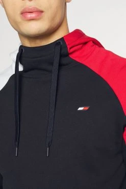 Tommy Hilfiger Colorblocked Mix Media - Hoodie - Desert Sky -Gant shop 4ea8c3635d054d48a702daa7bb13a67f scaled