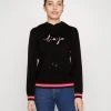 Liu Jo Jeans Maglia Chiusa - Hoodie - Nero Metallic -Gant shop 4efb2b91be584bf39b28ac22df63a10f