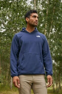 The North Face Glacier Hoodie - Hoodie - Summit Navy