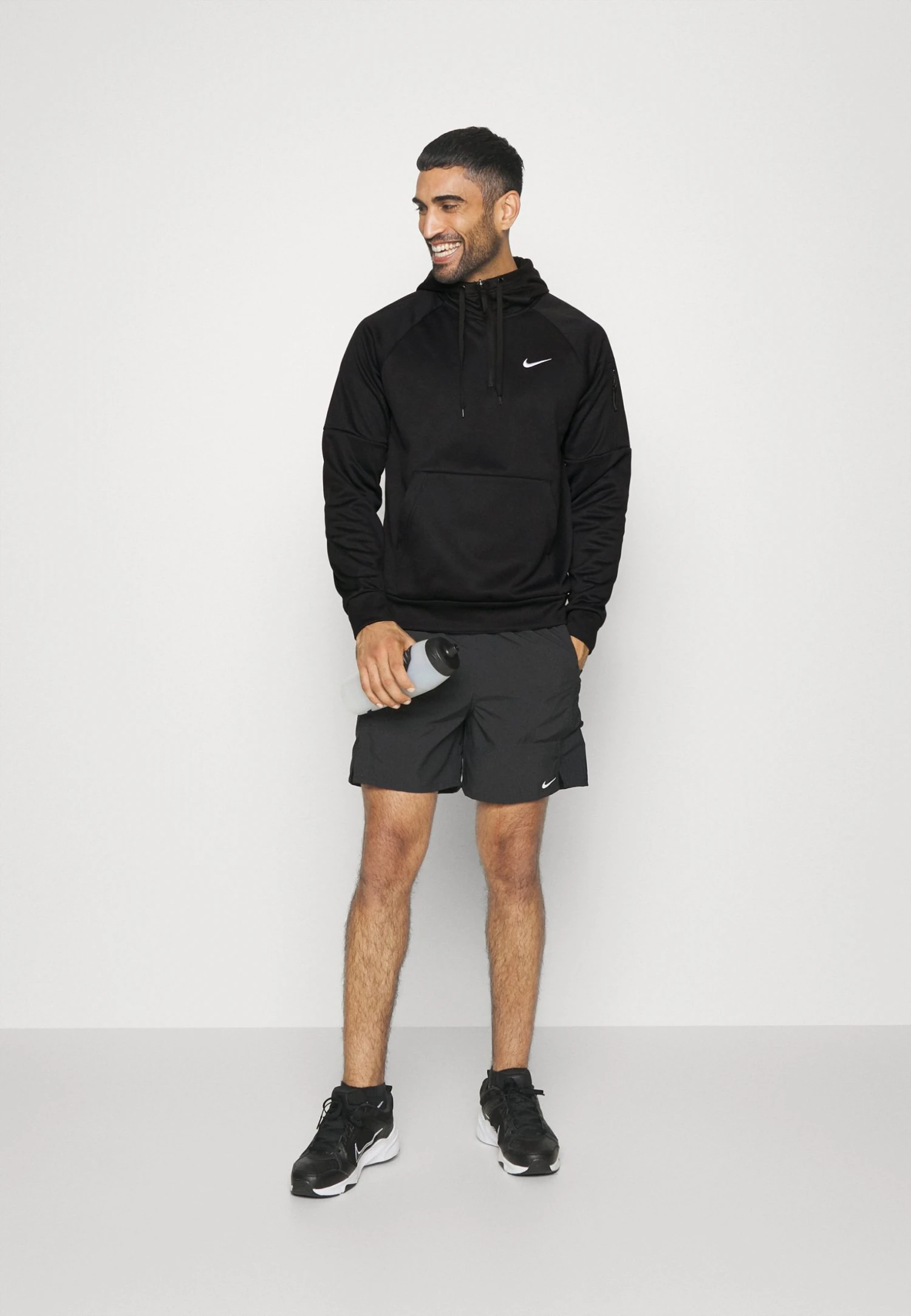 Nike Performance Hoodie - Black/White 4 Nike Performance Hoodie - Black/White - Bilde 2