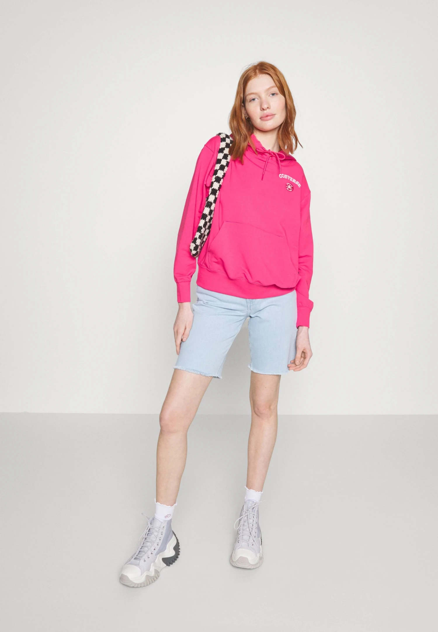Converse Minimal Color Hoodie - Hoodie - Astral Pink 4 Converse Minimal Color Hoodie - Hoodie - Astral Pink - Bilde 2