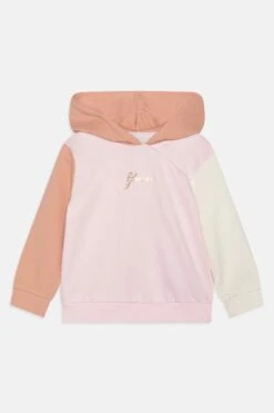 Guess Toddler Hooded Active - Hoodie - White/Pink