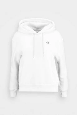 Calvin Klein Jeans Embroidery Hoodie - Hoodie - Bright White -Gant shop 515b8ea6ef654208955d97a1024f6c70 scaled