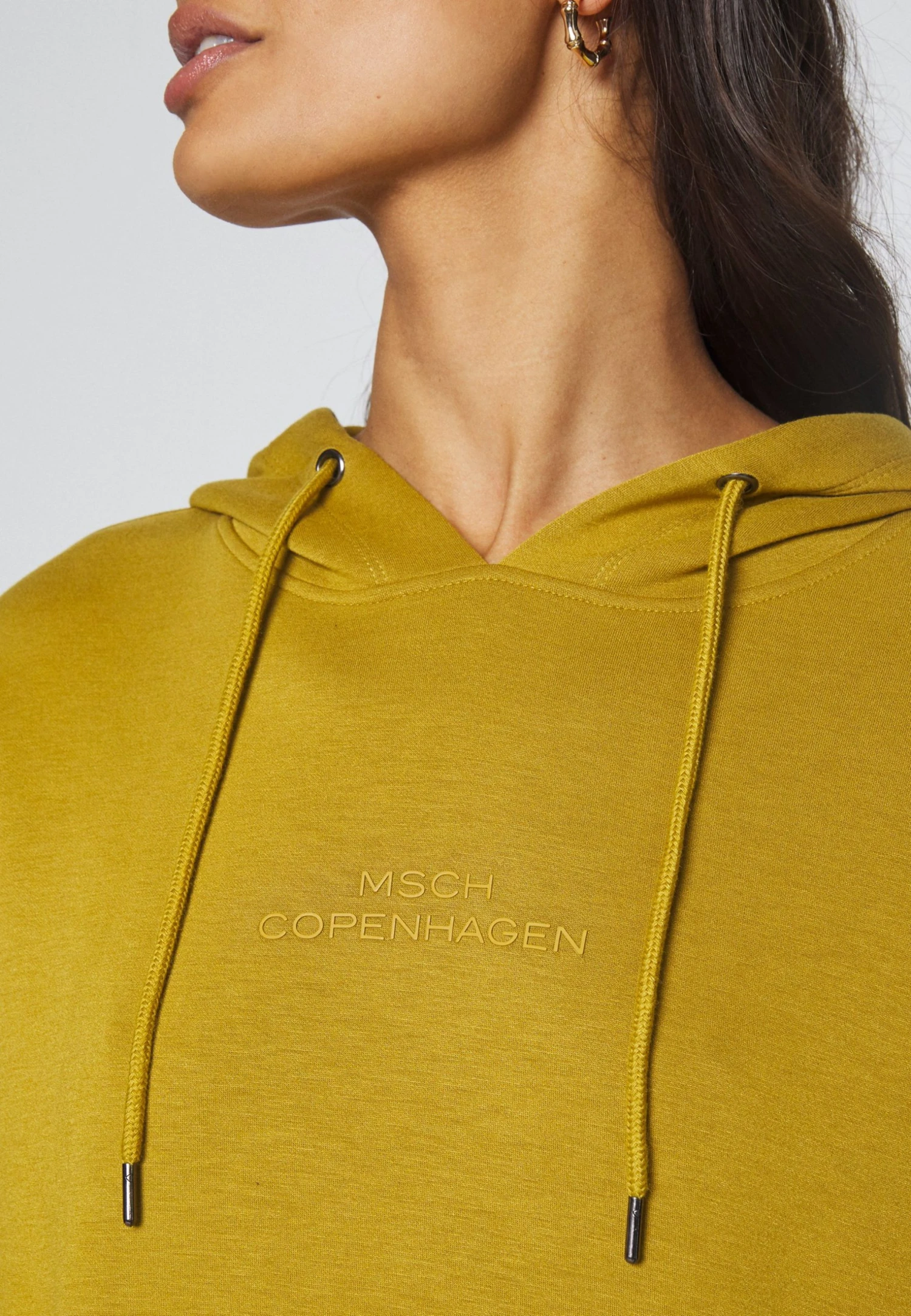 MOSS COPENHAGEN Logo - Hoodie - Tobac 8 MOSS COPENHAGEN Logo - Hoodie - Tobac - Bilde 6