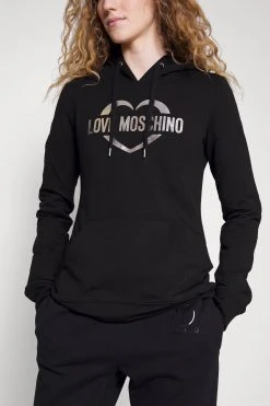 LOVE MOSCHINO Hoodie - Black -Gant shop 5220a361251449378f3a95f45f5dc1ef scaled