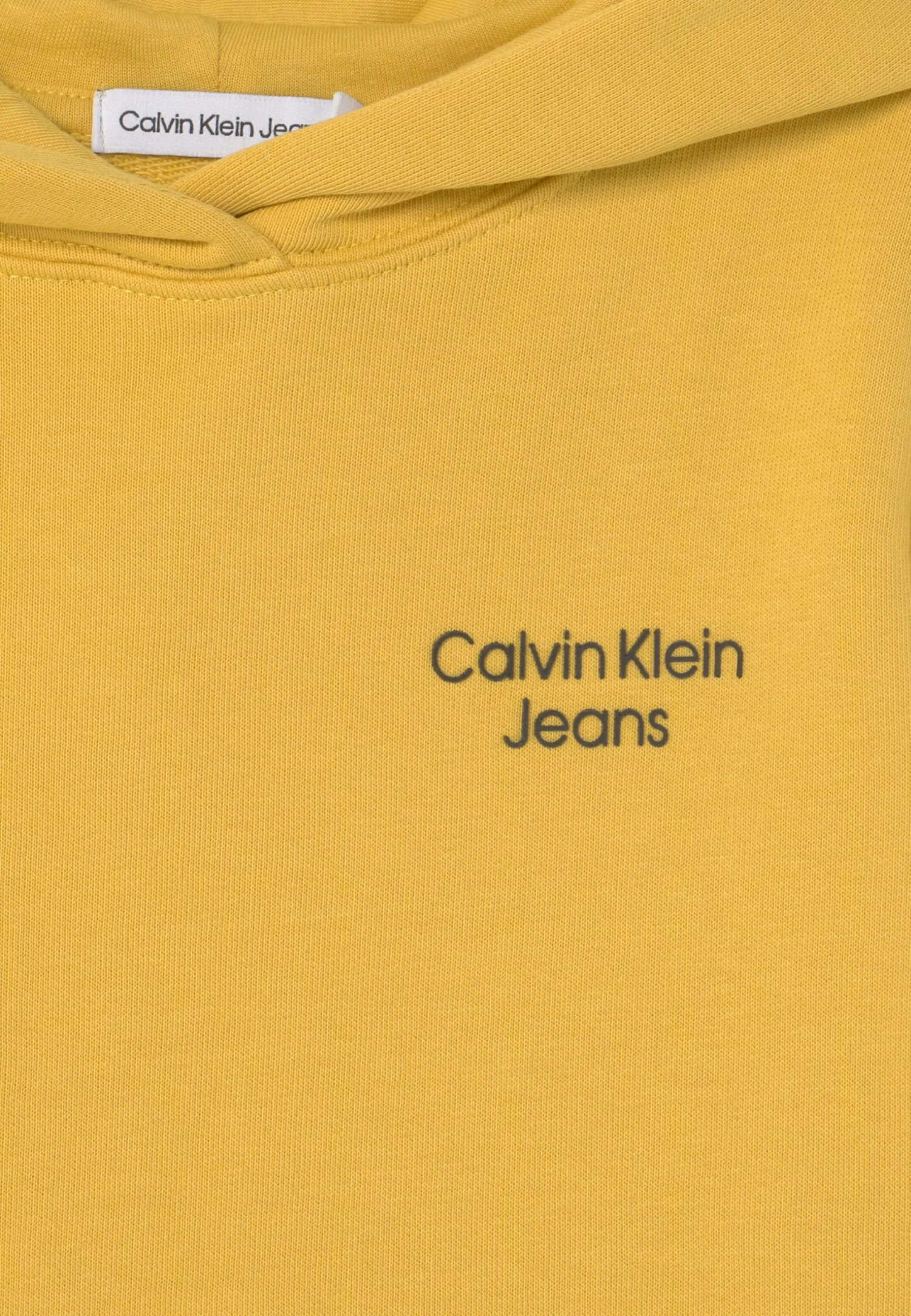 Calvin Klein Jeans Stack Logo Hoodie - Hoodie - Bamboo 5 Calvin Klein Jeans Stack Logo Hoodie - Hoodie - Bamboo - Bilde 3