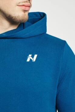 NEBBIA Pull-Over Hoodie With A Pouch Pocket - Sweatjakke - Blue -Gant shop 5598f4a7d07c4cd9a8f066c4297be760 scaled