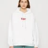 Levi's Graphic Caravan Hoodie - Sweatshirt - Velvet Flock Bright White 1 Levi's Graphic Caravan Hoodie - Sweatshirt - Velvet Flock Bright White -Gant shop 5600c6ef21d1414dbde1e4f26a8ad13e