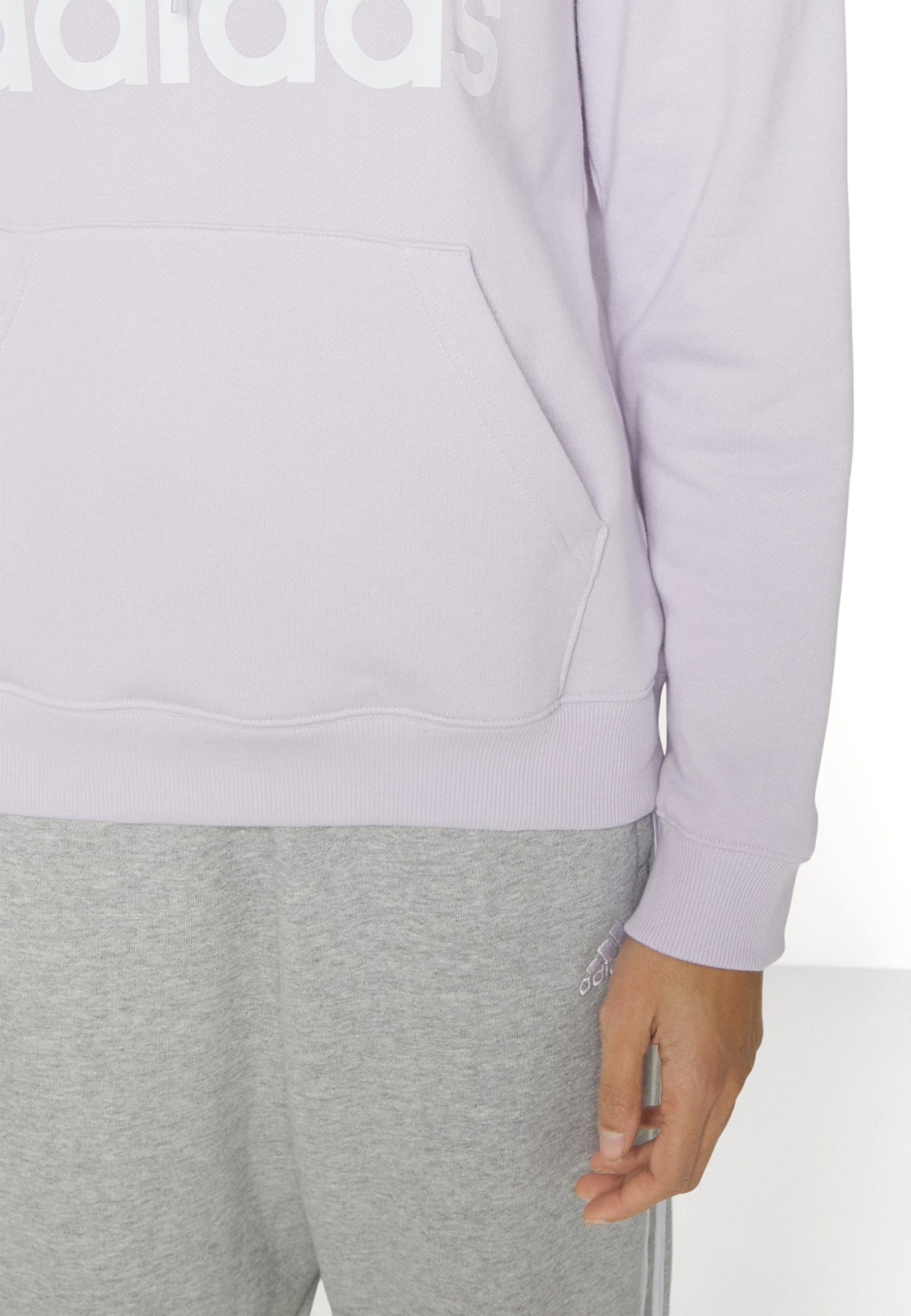 Adidas Sportswear Hoodie - Silver Dawn/White 8 Adidas Sportswear Hoodie - Silver Dawn/White - Bilde 6