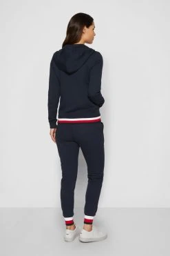 Tommy Hilfiger Heritage Zip Through Hoodie - Sweatjakke - Midnight -Gant shop 575a60972d8648fcbb3c6555dc9453c2 scaled