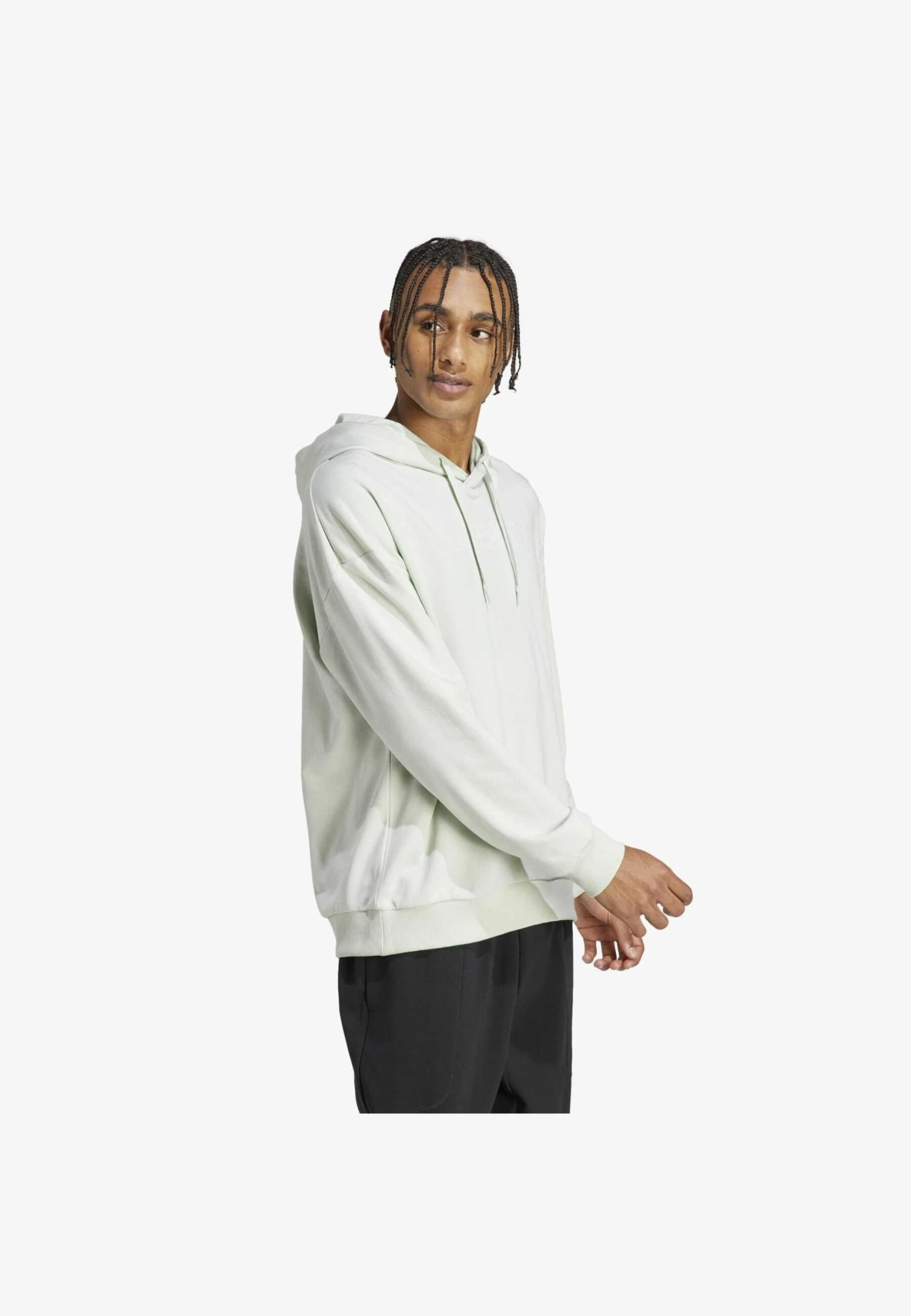 ADIDAS PERFORMANCE Tx L Uni - Hoodie - Linen Green 5 ADIDAS PERFORMANCE Tx L Uni - Hoodie - Linen Green - Bilde 3
