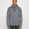 Nike Performance Academy Midlayer - Hoodie - Cool Grey/Black -Gant shop 5ce1fcdf3ab344059b6fdc26e7aee796
