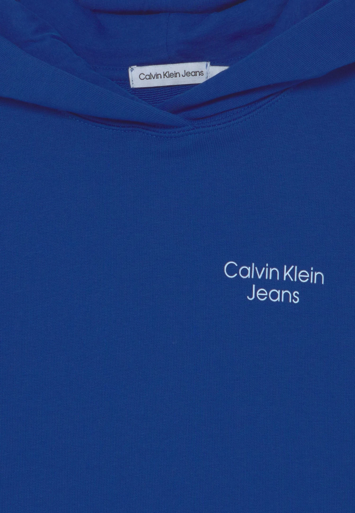 Calvin Klein Jeans Stack Logo Hoodie - Hoodie - Ultra Blue 5 Calvin Klein Jeans Stack Logo Hoodie - Hoodie - Ultra Blue - Bilde 3