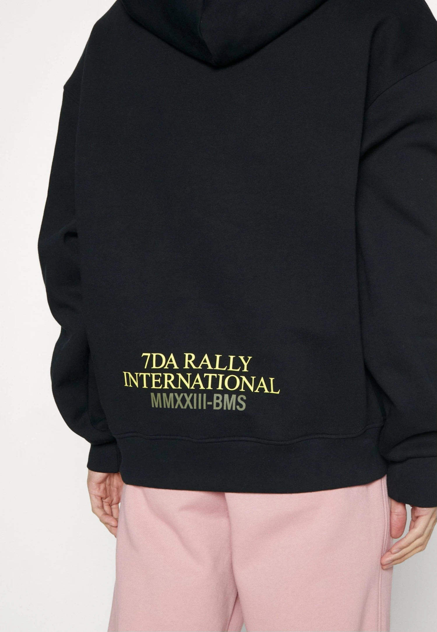 7 Days Active Oversized Organic Graphic Hoodie Unisex - Sweatshirt - Black 8 7 Days Active Oversized Organic Graphic Hoodie Unisex - Sweatshirt - Black - Bilde 6