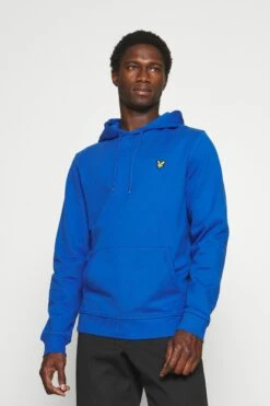 Lyle & Scott Hoodie - Hoodie - Bright Blue
