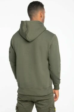 Alpha Industries Alpha Label Hoody - Hoodie - Green 8 Alpha Industries Alpha Label Hoody - Hoodie - Green -Gant shop 5eee43a89ab3433a9184627bf7efa7f7
