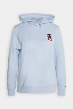 Tommy Hilfiger Monogram Hoodie - Hoodie - Breezy Blue -Gant shop 5f47b81064b94e8c9fb9b1f74eaea40e scaled