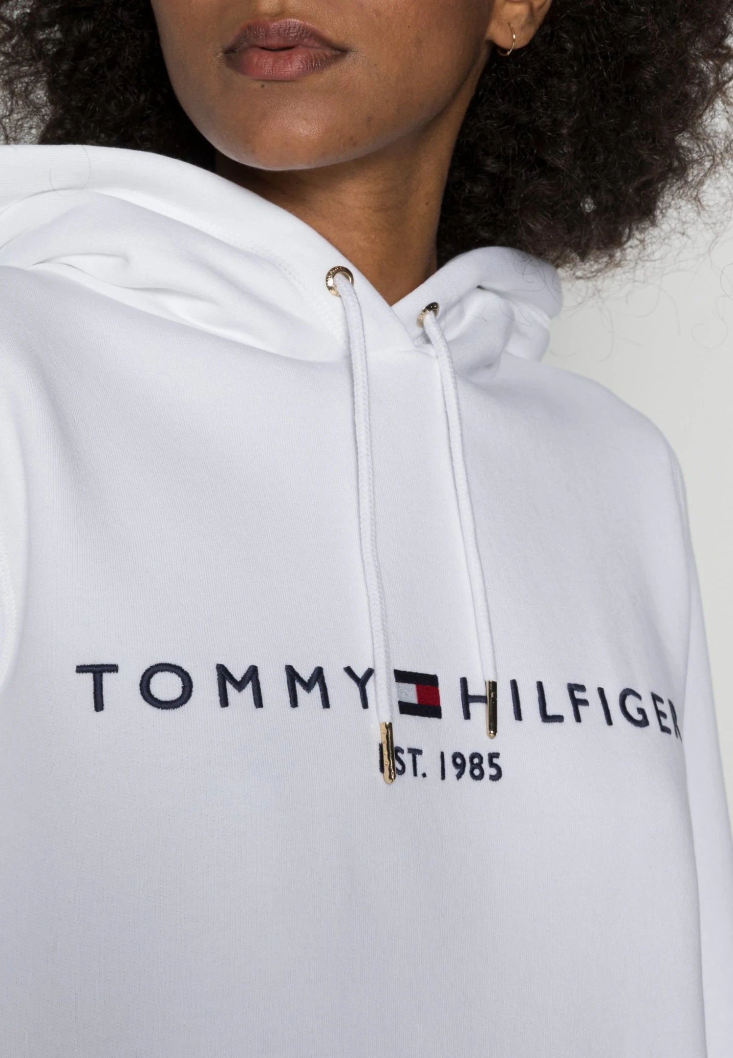 Tommy Hilfiger Hilfiger Hoodie- Sweatshirt - White 7 Tommy Hilfiger Hilfiger Hoodie- Sweatshirt - White - Bilde 5