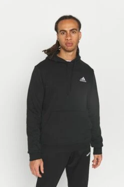 Adidas Sportswear Feelcozy- Hoodie - Black/White